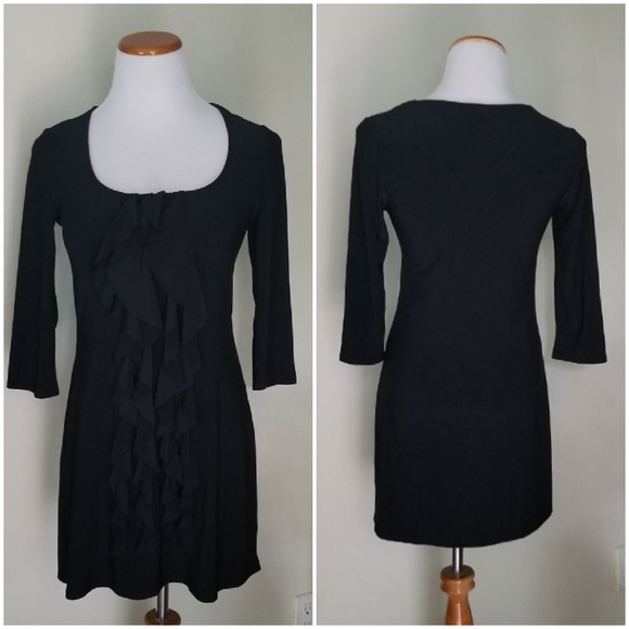 White House Black Market Dresses & Skirts - ❣WHBM Ruffled Shift Career Dress NWT